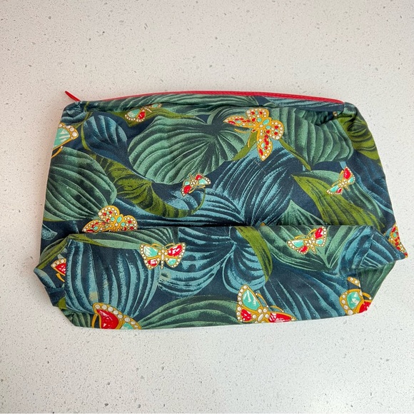 Bottega Veneta Rare Butterfly Rainforest Cosmetic Pouch - Picture 2 of 16